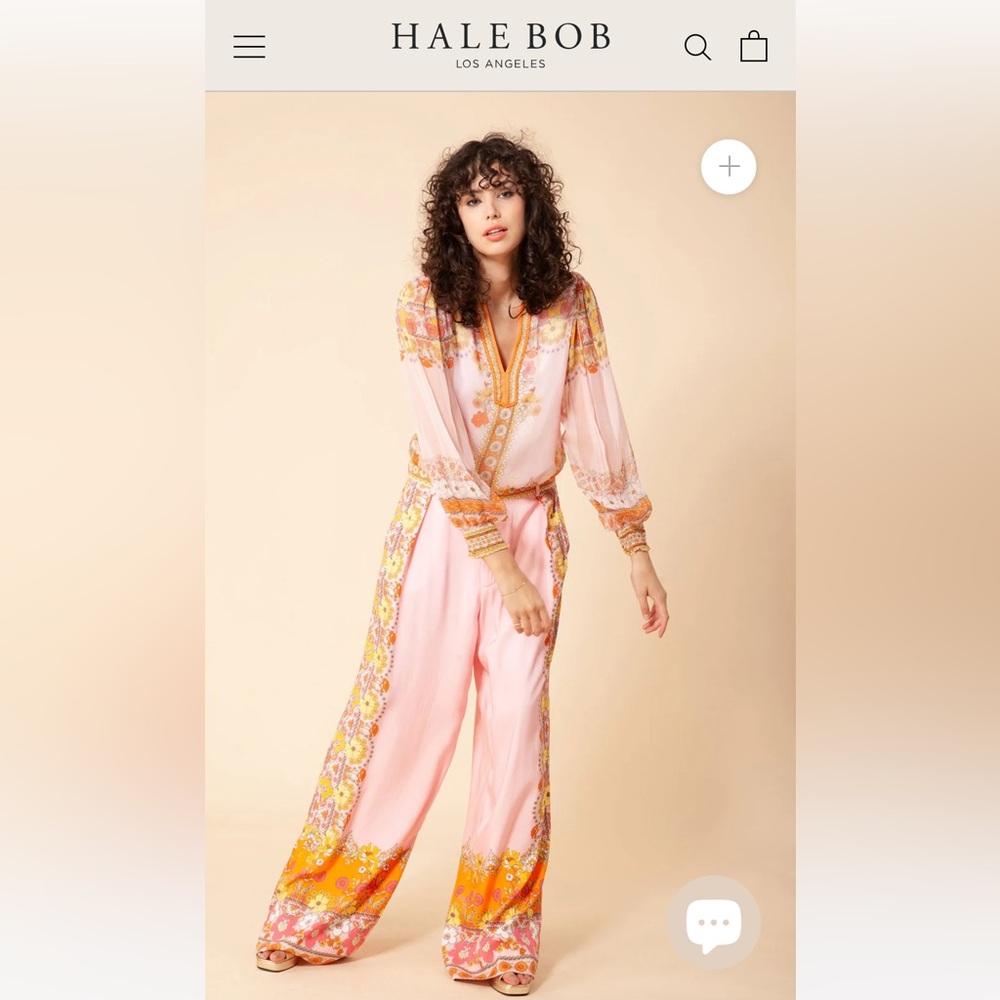 Floral Pink Pants